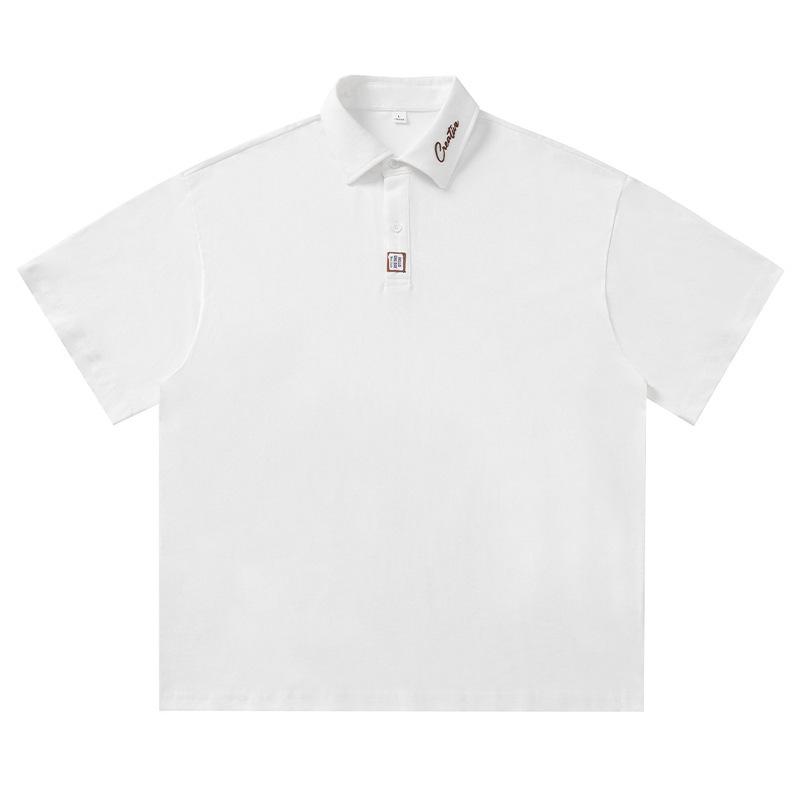 Men s American-Style Polo: Contrast Collar, Embroidered, Breathable Pure Cotton, Short Sleeve, Casual Fit M белый
Men s American-Style Polo: Contrast Collar, Embroidered, Breathable Pure Cotton, Short Sleeve, Casual Fit M белый