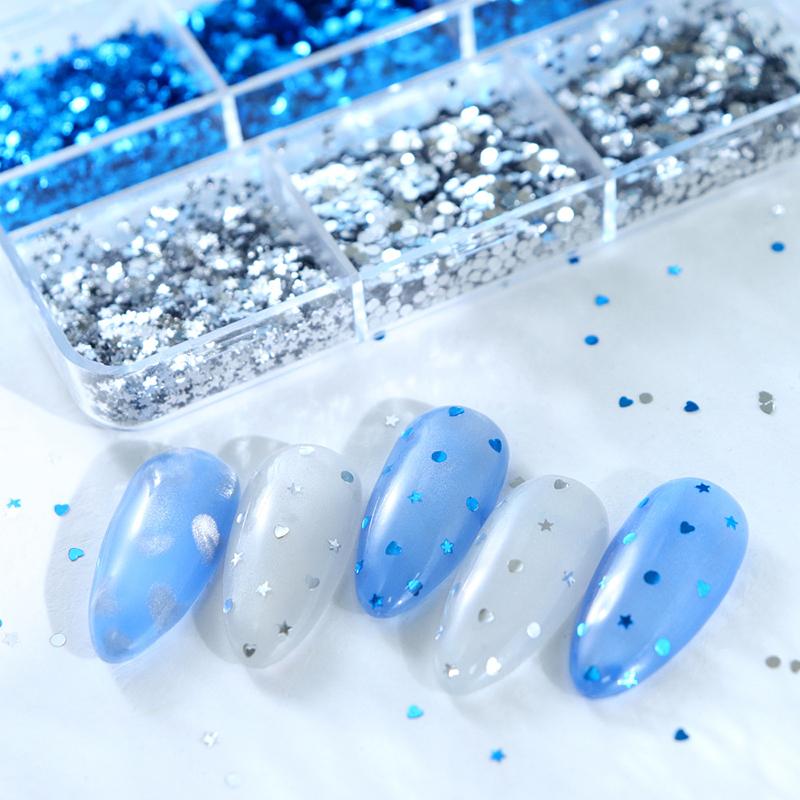 1Mm Mini Sparkling Star Nail Glitter Sparkling Pentagram Nail Decoration Nail Salon Design Cute Accessories Diy Nail Art Design 6 Grid
1Mm Mini Sparkling Star Nail Glitter Sparkling Pentagram Nail Decoration Nail Salon Design Cute Accessories Diy Nail Art Design 6 Grid