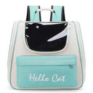Large capacity collapsible pet backpack with zip closure, handle and mesh vent, perfect for cats and small dogs traveling світло-зелений колір
Large capacity collapsible pet backpack with zip closure, handle and mesh vent, perfect for cats and small dogs traveling світло-зелений колір