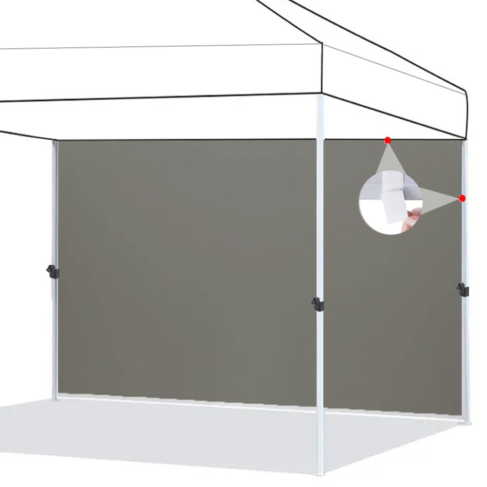 ToopTapu Highly Water Resistant Side Sheet Tarp Tent Sheet Waterproof Tarp Sheet with Velcro Easy to Install Water Resistant Only for Tarp Tent Side сірий колір
ToopTapu Highly Water Resistant Side Sheet Tarp Tent Sheet Waterproof Tarp Sheet with Velcro Easy to Install Water Resistant Only for Tarp Tent Side сірий колір