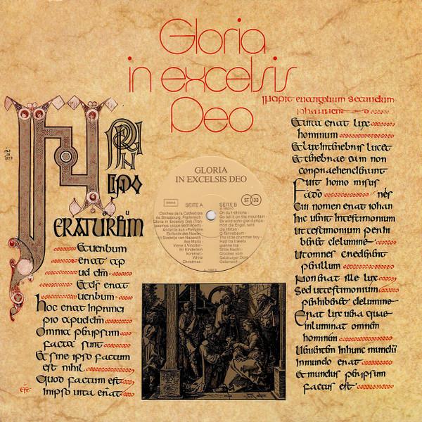 LP Record VARIOUS Gloria In Excelsis Deo A7498 Not On Label 1982 Germany Classical Used
LP Record VARIOUS Gloria In Excelsis Deo A7498 Not On Label 1982 Germany Classical Used