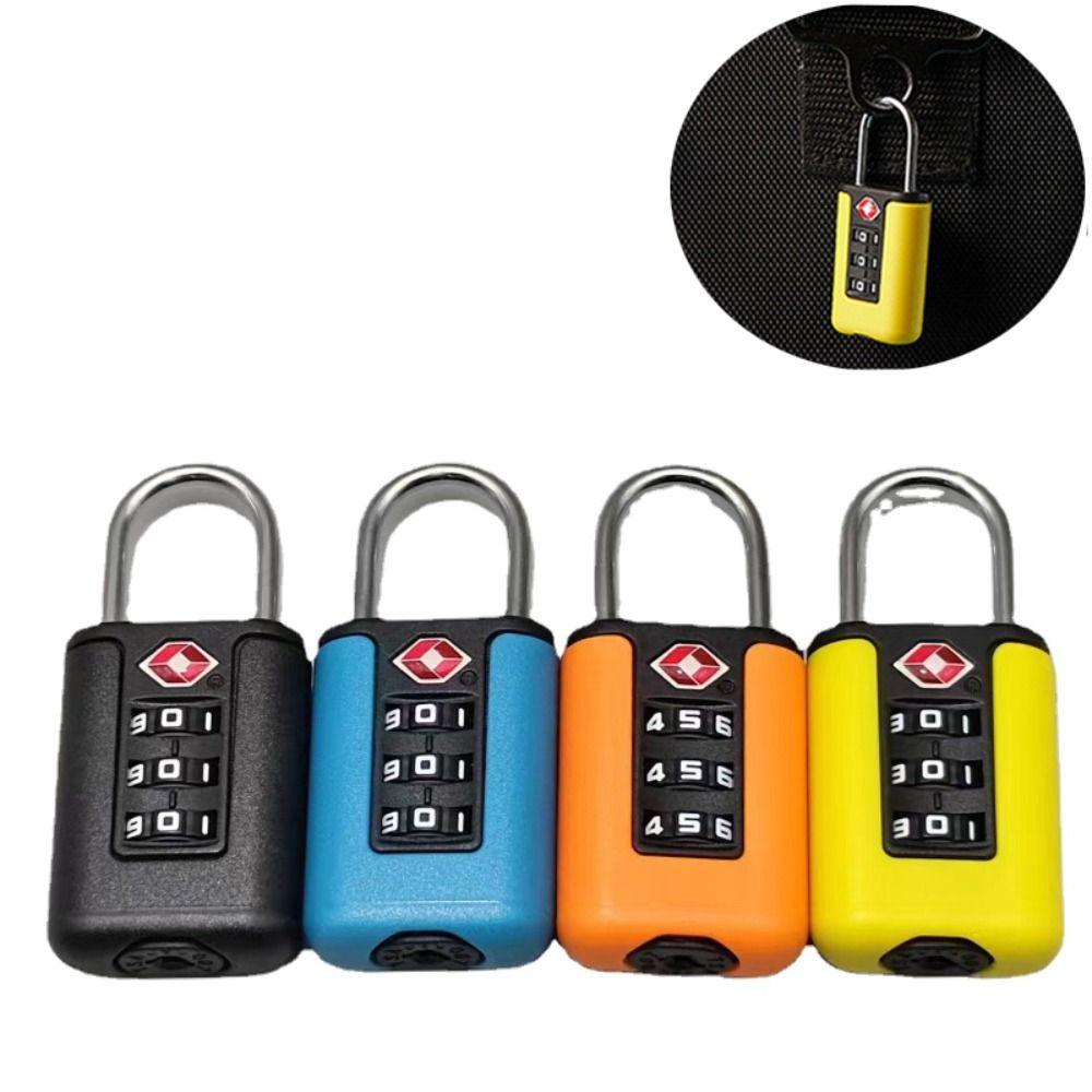 Anti-theft Password Lock Changeable Combination Padlock Mini TSA Customs Code Lock Travel Abroad
Anti-theft Password Lock Changeable Combination Padlock Mini TSA Customs Code Lock Travel Abroad