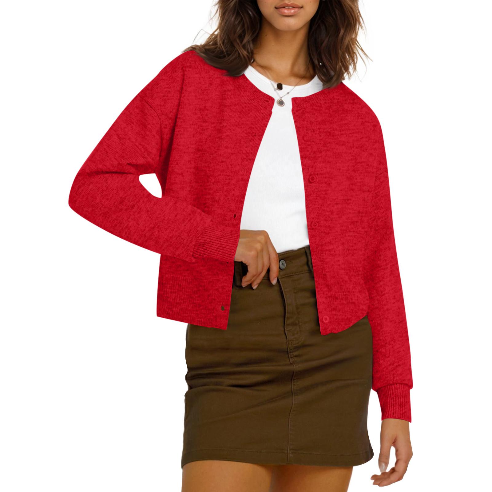 Женская мода с длинным рукавом, рождественский принт «Снеговик-снежинка», куртка, кардиган S красный
Женская мода с длинным рукавом, рождественский принт «Снеговик-снежинка», куртка, кардиган S красный