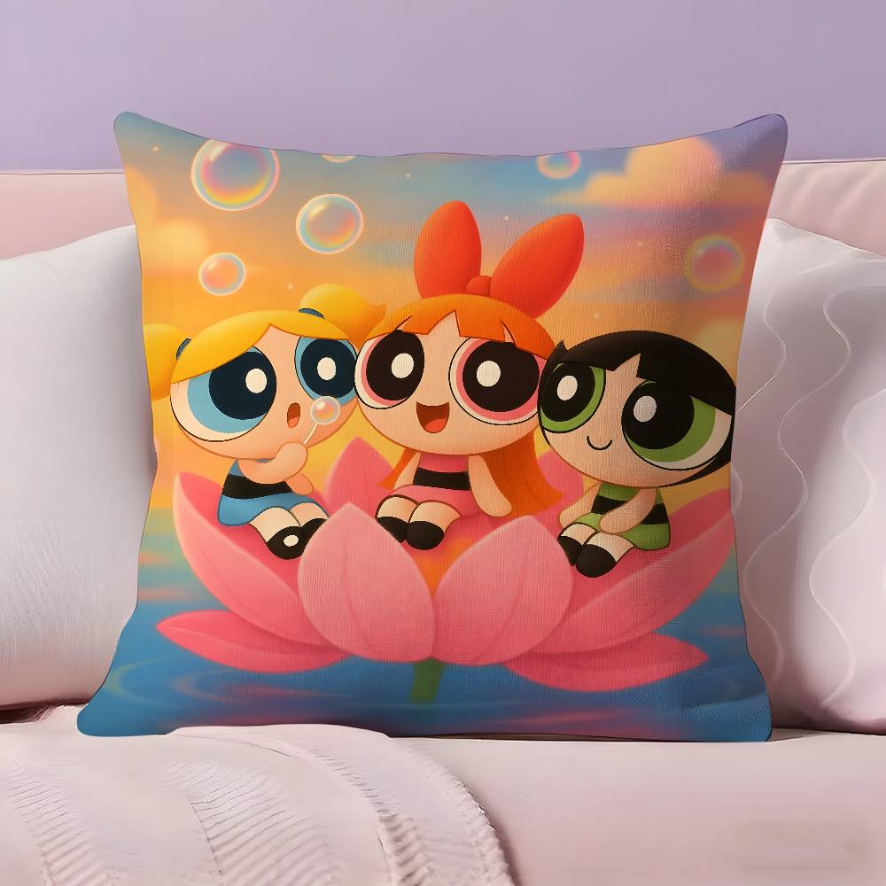 Cartoons T-The Powerpuff Girls Pillow Case Pillowcase Ultra Soft Skin Friendly Fabric Cloud Like Comfort & Concealed Zipper 16x16Inch
Cartoons T-The Powerpuff Girls Pillow Case Pillowcase Ultra Soft Skin Friendly Fabric Cloud Like Comfort & Concealed Zipper 16x16Inch