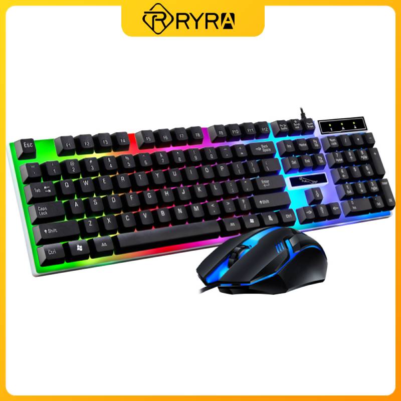 RYRA Keyboard Mouse Set G21B-RGB-BA Mechanical Gaming Keyboard And Mouse Combo Wired RGB LED For Computer Laptop Gamer
RYRA Keyboard Mouse Set G21B-RGB-BA Mechanical Gaming Keyboard And Mouse Combo Wired RGB LED For Computer Laptop Gamer