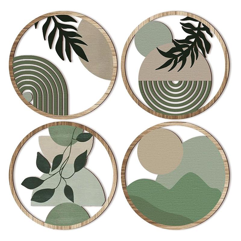 4 Pcs Wood Wall Decor Hanging Crafts Elegant Bohemian Wall Decor Painting Aesthetic Nursery Wall Decor Art Ornaments
4 Pcs Wood Wall Decor Hanging Crafts Elegant Bohemian Wall Decor Painting Aesthetic Nursery Wall Decor Art Ornaments
