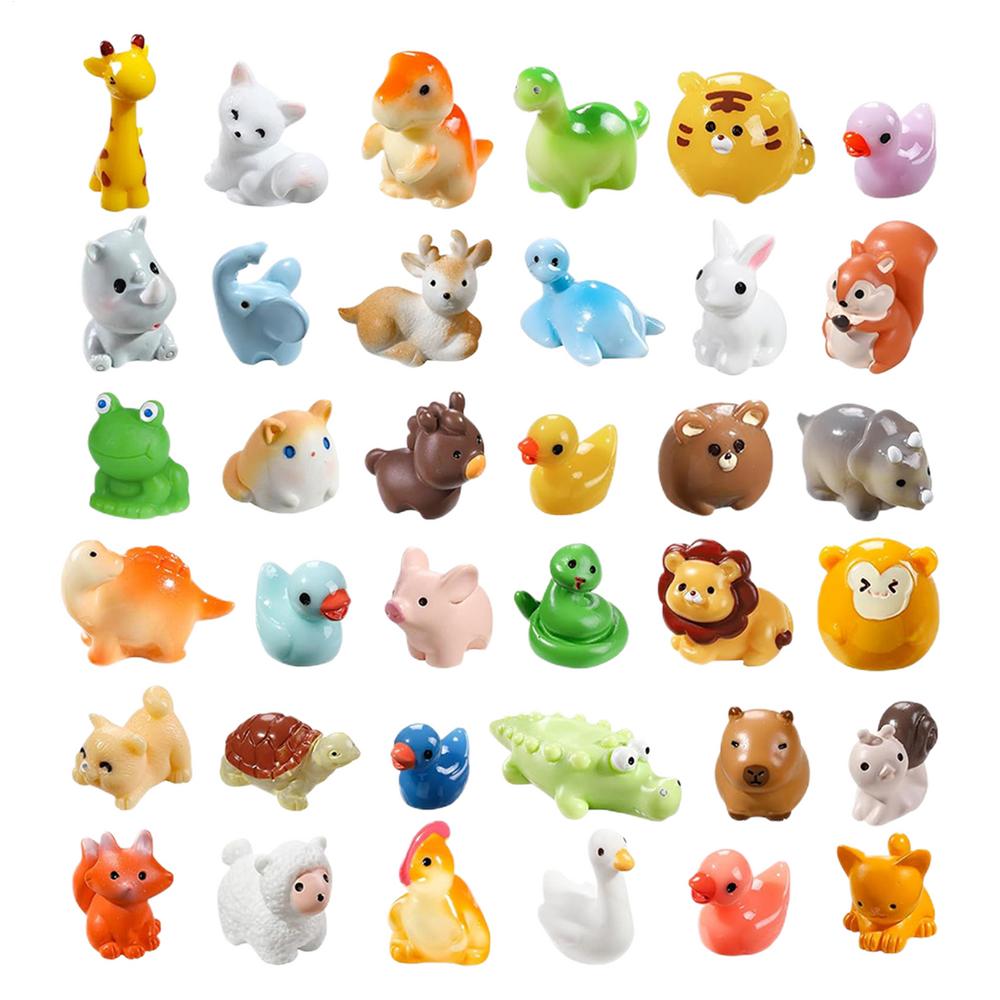 Mini Animals Figures 40 Pieces Miniature Figurines Decoration Mini Animal Statues For Indoor Outdoor Tabletop Doll House Fairy
Mini Animals Figures 40 Pieces Miniature Figurines Decoration Mini Animal Statues For Indoor Outdoor Tabletop Doll House Fairy