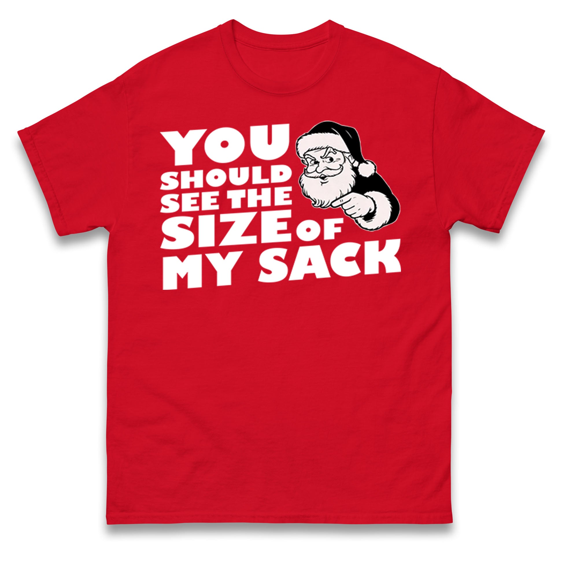 You Should See The Size Of My Sack Christmas T Shirt Tshirt Mens Womens Unisex Tops Tees 2XL
You Should See The Size Of My Sack Christmas T Shirt Tshirt Mens Womens Unisex Tops Tees 2XL