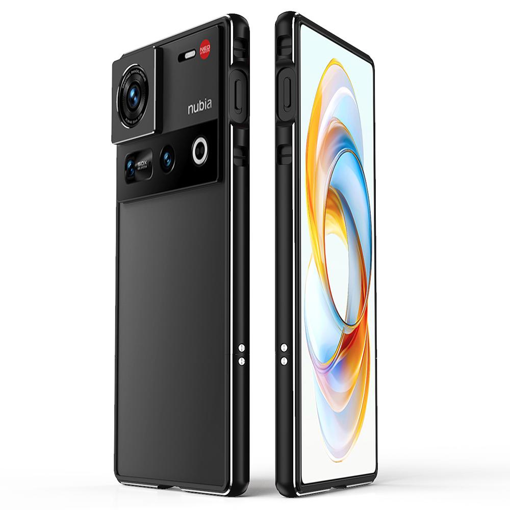 Для ZTE nubia Z70 Ultra 5G Бампер Металева рамка Чохол для телефону із захистом об єктива камери Black/Silver
Для ZTE nubia Z70 Ultra 5G Бампер Металева рамка Чохол для телефону із захистом об єктива камери Black/Silver