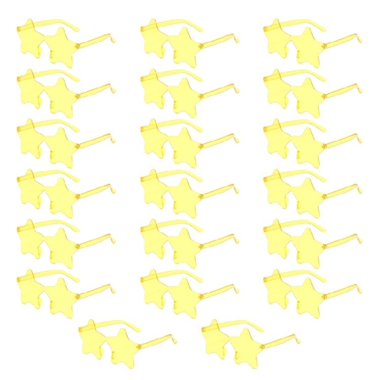 20pcs Playfulness Stars Sunglasses Unisex Light weight Multicolor Stars Glasses for Pool Parties Costume Event
20pcs Playfulness Stars Sunglasses Unisex Light weight Multicolor Stars Glasses for Pool Parties Costume Event