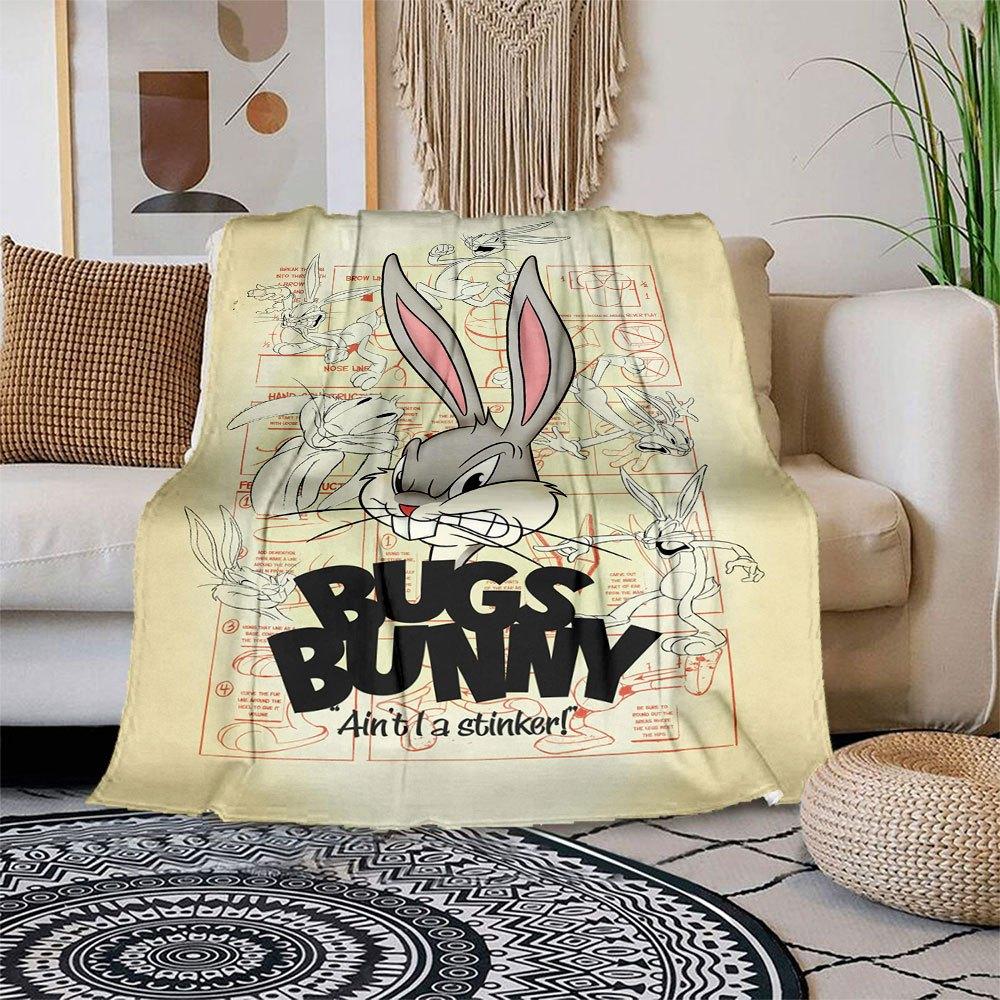 Bugs Bunny Ain t I A Stinker Art Print PosterBlanket Flannel Throw Blanket for Sofa, Bed, Travel, Camping, Office 100x150cm
Bugs Bunny Ain t I A Stinker Art Print PosterBlanket Flannel Throw Blanket for Sofa, Bed, Travel, Camping, Office 100x150cm