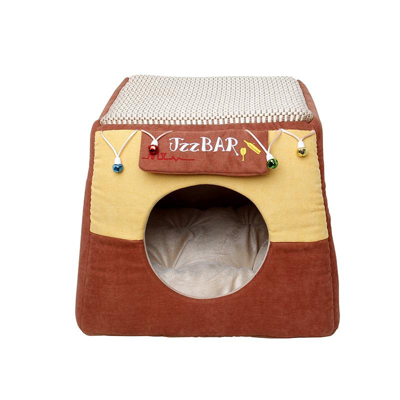 Soft Kitty Crate Anti Anxiety Chew Resistant Feeding Mat Sniffing Blanket for Cats Stress Relief Playtime Pet Accessories коричневий
Soft Kitty Crate Anti Anxiety Chew Resistant Feeding Mat Sniffing Blanket for Cats Stress Relief Playtime Pet Accessories коричневий