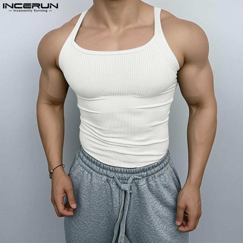 INCERUN Summer Men Strap Sleeveless Rib Casual Fitted Tank Tops Undershirts 5XL помаранчевий
INCERUN Summer Men Strap Sleeveless Rib Casual Fitted Tank Tops Undershirts 5XL помаранчевий