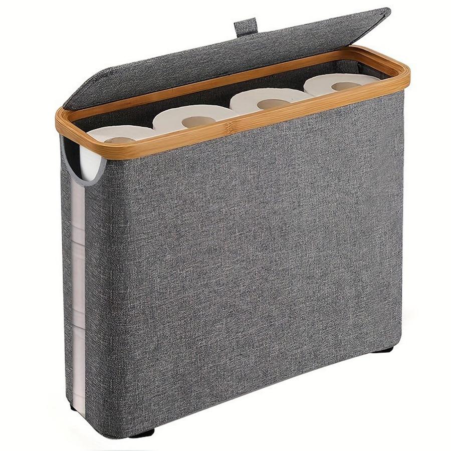 Bathroom Toilet Paper Storage Basket, Toilet Paper Organizer Box, Bathroom Accessory Rack, Visible Tissue Storage Basket серый
Bathroom Toilet Paper Storage Basket, Toilet Paper Organizer Box, Bathroom Accessory Rack, Visible Tissue Storage Basket серый