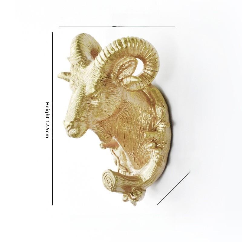 Animal Head Wall Hook Resin Decorative Hanger For Home Bedroom Decor Office Gold Goat
Animal Head Wall Hook Resin Decorative Hanger For Home Bedroom Decor Office Gold Goat
