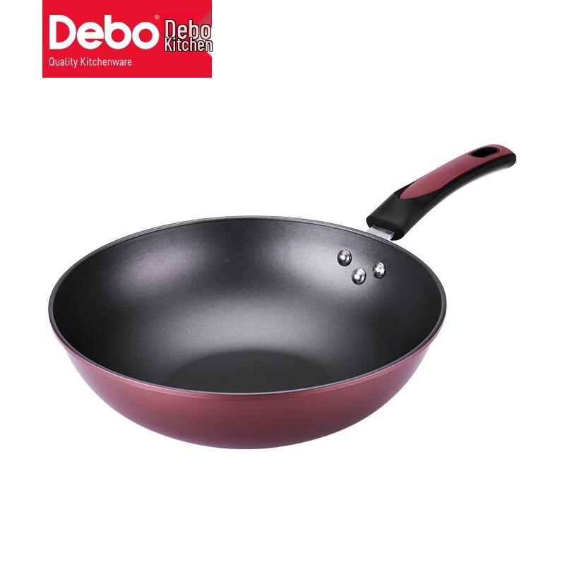 Debo Martino 30cm Titanium Alloy Wok with Lid
Debo Martino 30cm Titanium Alloy Wok with Lid