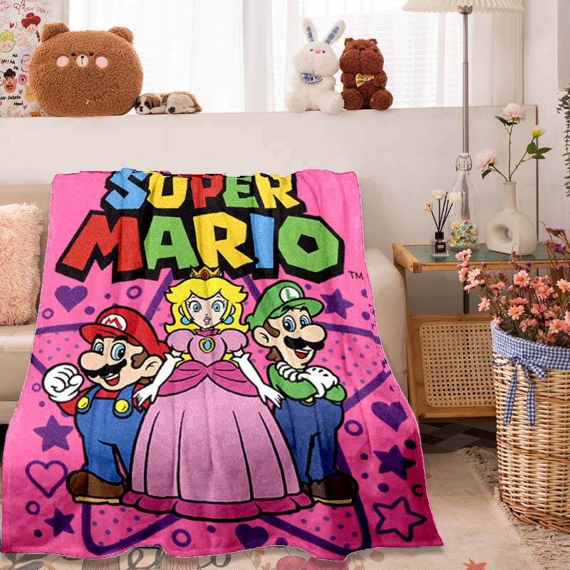Super Mario Bros printed blanket, a warm and comfortable flannel blanket, suitable for bedrooms, sofas, beds, chairs, picnics an 75x90cm
Super Mario Bros printed blanket, a warm and comfortable flannel blanket, suitable for bedrooms, sofas, beds, chairs, picnics an 75x90cm
