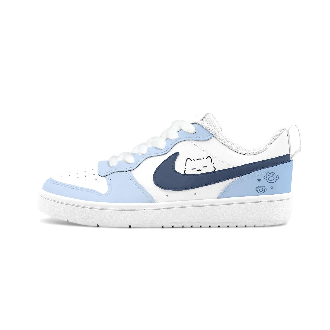 Nike Court Borough Big Fish Manufacturing, Sleepy Meow Leather Abrasion Resistant Breathable Low top Skateboard Shoes BQ5448-100(Team1792-) 40
Nike Court Borough Big Fish Manufacturing, Sleepy Meow Leather Abrasion Resistant Breathable Low top Skateboard Shoes BQ5448-100(Team1792-) 40
