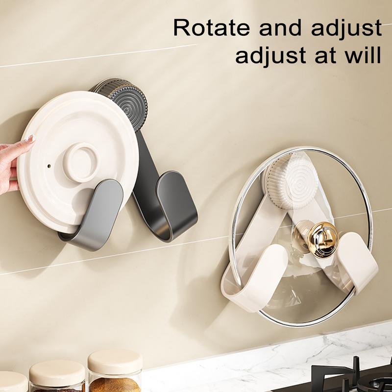 Suction Cup Rotating Pot Lid Rack Chopping Board Cutting Board Hooks Kitchen Multifunctional Nail-free Wall Mounted Shelves сірий колір
Suction Cup Rotating Pot Lid Rack Chopping Board Cutting Board Hooks Kitchen Multifunctional Nail-free Wall Mounted Shelves сірий колір