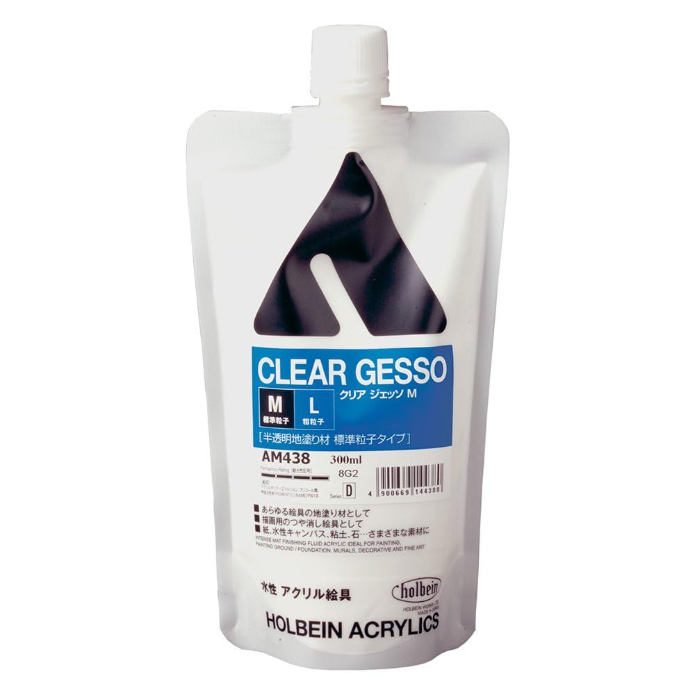 Holbein Acrylic Medium AM438 300 мл Прозрачный грунт Gesso M базовое покрытие стандартные частицы 14438 (Прозрачный тип)
Holbein Acrylic Medium AM438 300 мл Прозрачный грунт Gesso M базовое покрытие стандартные частицы 14438 (Прозрачный тип)