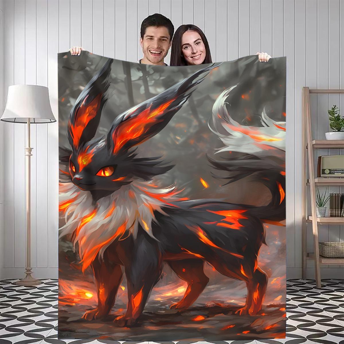 1pc Flaming Fox Digital Printed Design Blanket - All-Season Soft Flannel Throw with Vibrant Flame & Fox Print, Cozy Warmth for 75x90cm28x35in
1pc Flaming Fox Digital Printed Design Blanket - All-Season Soft Flannel Throw with Vibrant Flame & Fox Print, Cozy Warmth for 75x90cm28x35in
