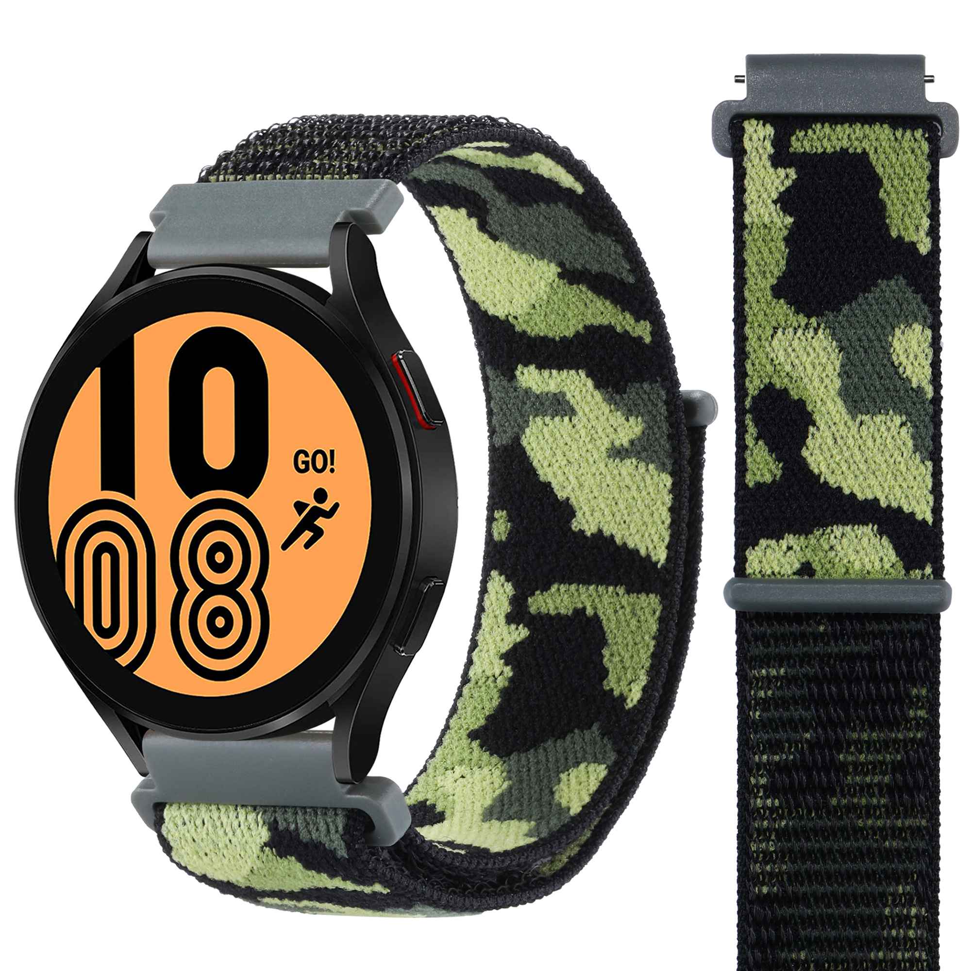 For Samsung Galaxy Watch 5 40mm/44mm/Watch 5 Pro 45mm Camouflage Nylon Watch Band Replacement Adjustable Wrist Strap Blue
For Samsung Galaxy Watch 5 40mm/44mm/Watch 5 Pro 45mm Camouflage Nylon Watch Band Replacement Adjustable Wrist Strap Blue