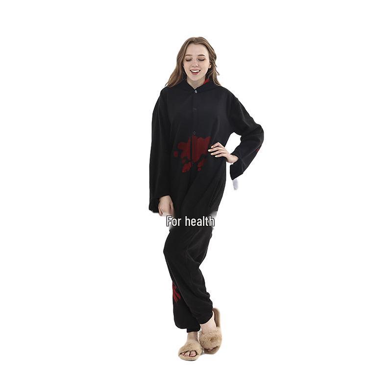Cartoon Animal Onesie: Black Bear & Pink Bear Fleece Homewear Large
Cartoon Animal Onesie: Black Bear & Pink Bear Fleece Homewear Large