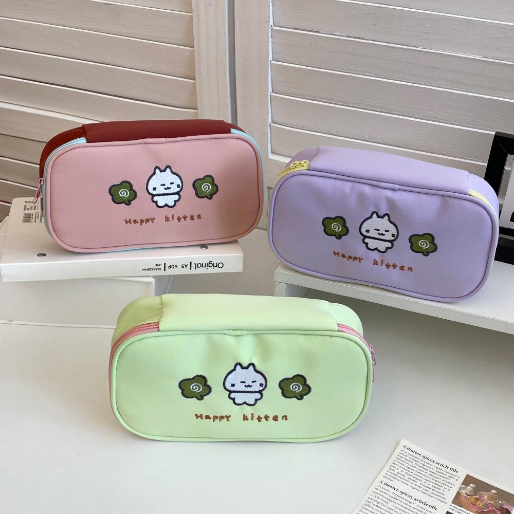 Cute Cat Cartoon Pencil Case Large Capacity Stationery Storage Bag Creative Makeup Bag Gifts фиолетовый
Cute Cat Cartoon Pencil Case Large Capacity Stationery Storage Bag Creative Makeup Bag Gifts фиолетовый