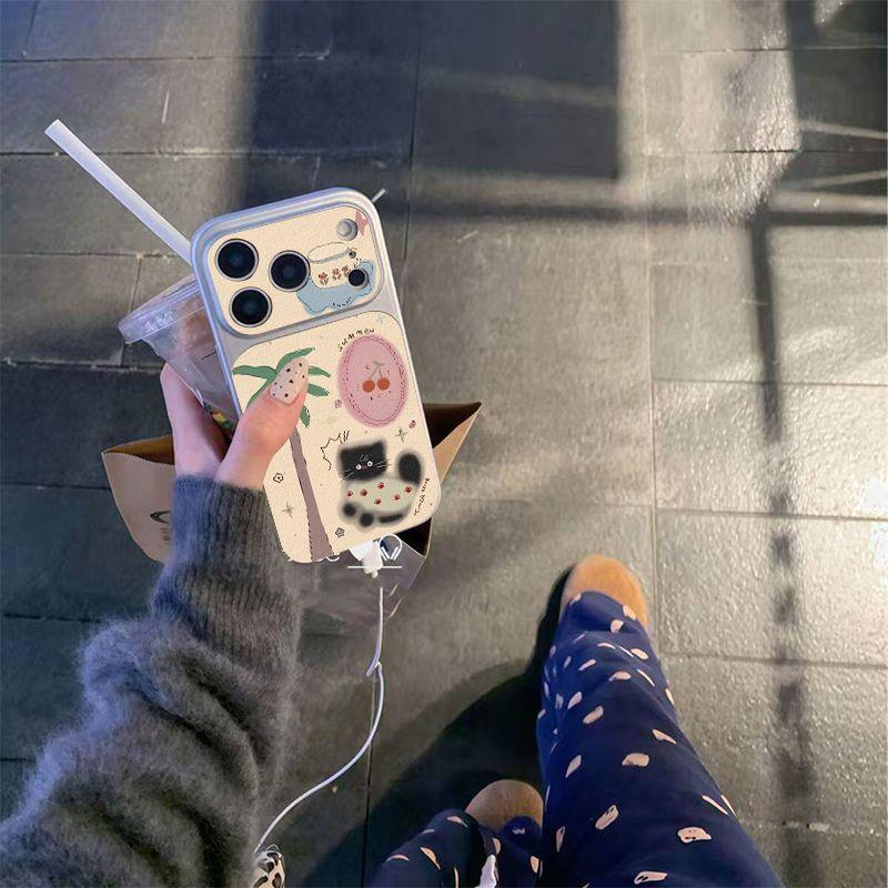 Summer Coconut Tree Black Cat Full Coverage Phone Case for Apple 11, 15, 16, 17 Pro Max with Silver Frame and Corning Shell Apple 16 Pro
Summer Coconut Tree Black Cat Full Coverage Phone Case for Apple 11, 15, 16, 17 Pro Max with Silver Frame and Corning Shell Apple 16 Pro