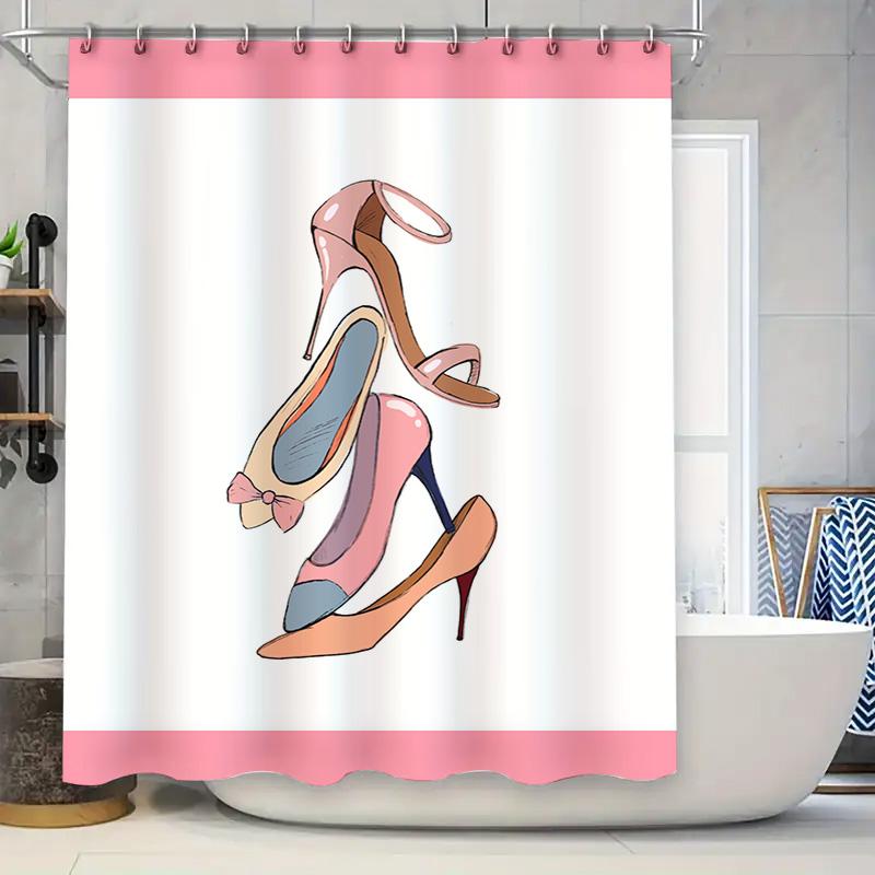 Искусная Мода Занавеска для Душа Туфли на Высоком Каблуке и Балетки Декоративная Принтованная Водонепроницаемая Домашние Аксессуары для Ванной Комнаты для Девочек и 90x180cm
Искусная Мода Занавеска для Душа Туфли на Высоком Каблуке и Балетки Декоративная Принтованная Водонепроницаемая Домашние Аксессуары для Ванной Комнаты для Девочек и 90x180cm