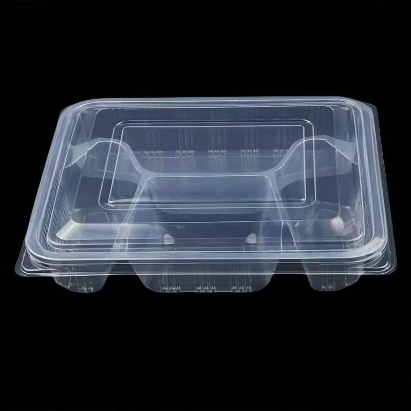 4-Compartment Disposable Plastic Meal Prep Box with Lid
4-Compartment Disposable Plastic Meal Prep Box with Lid