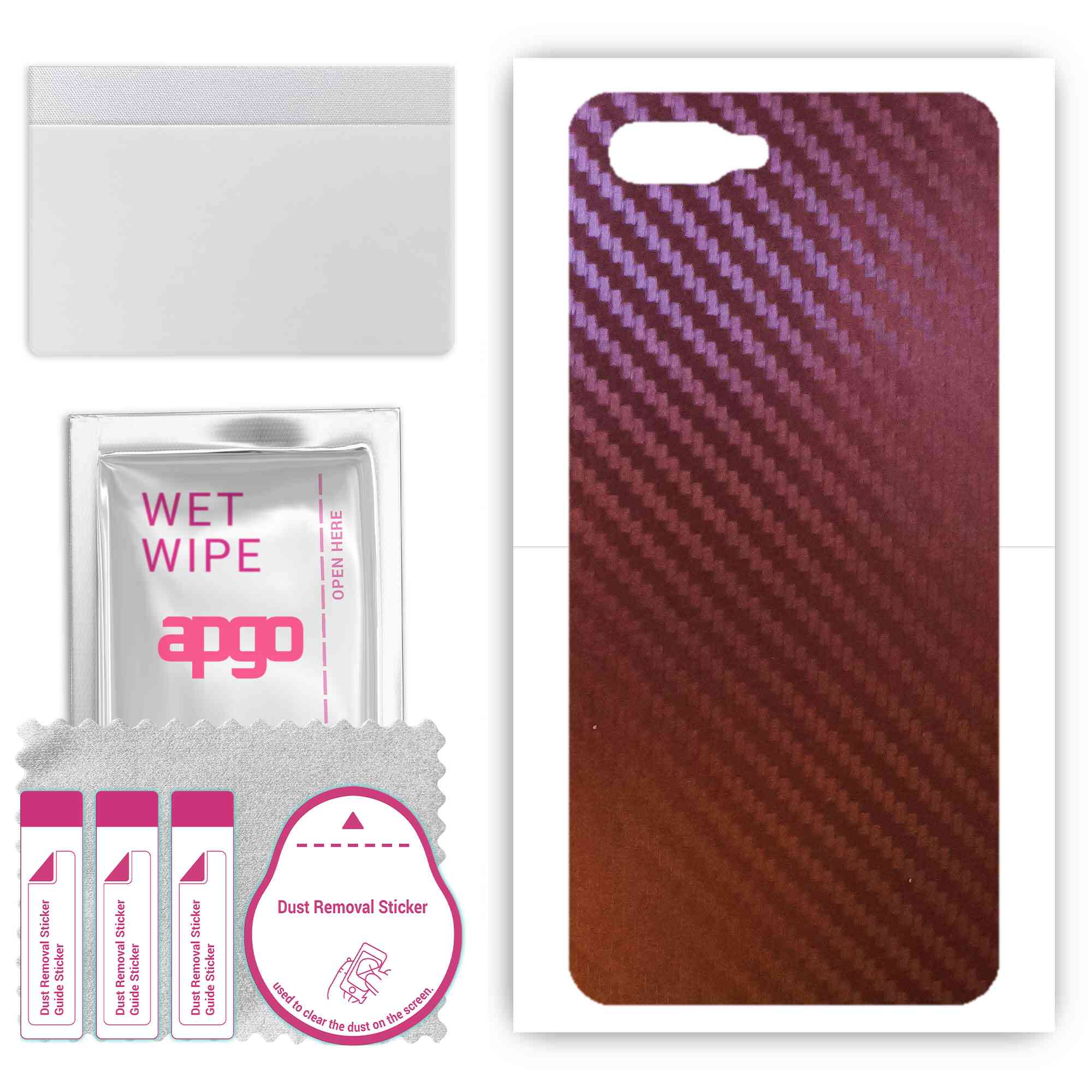 apgo skin sticker film foil vinyl for the BACK compatible with Oppo RX17 Neo, scratch-resistant, easy to install - Carbon Chameleon CAKA5
apgo skin sticker film foil vinyl for the BACK compatible with Oppo RX17 Neo, scratch-resistant, easy to install - Carbon Chameleon CAKA5