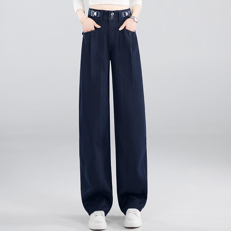 Women s High-Waist Curved Knife Pants - Spring/Autumn 2026, Slimming, Versatile, Straight-Leg, Niche Design. 32/4XL (145-155 jin recommended)
Women s High-Waist Curved Knife Pants - Spring/Autumn 2026, Slimming, Versatile, Straight-Leg, Niche Design. 32/4XL (145-155 jin recommended)