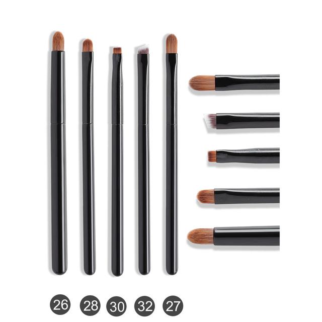 OVW Профессиональный косметический набор из натуральной козьей шерсти для лица, набор кистей для макияжа глаз, черная деревянная ручка, pinceaux maquillage poils naturall
OVW Профессиональный косметический набор из натуральной козьей шерсти для лица, набор кистей для макияжа глаз, черная деревянная ручка, pinceaux maquillage poils naturall