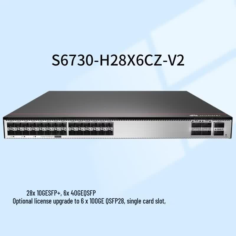 Huawei S6730-H28X6CZ-V2 Layer 3 Core Enterprise Switch
Huawei S6730-H28X6CZ-V2 Layer 3 Core Enterprise Switch