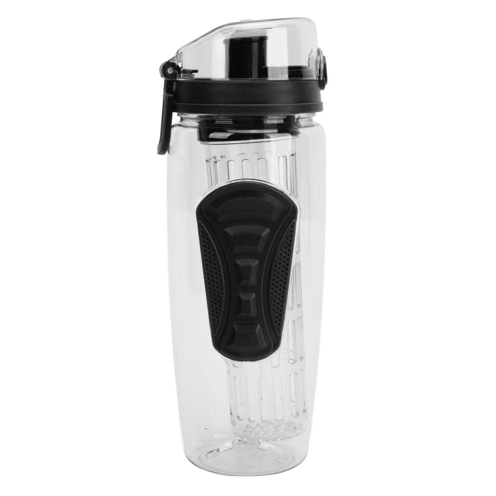 Бутылка для воды Fruit Infuser с противоскользящей ручкой и откидной крышкой, бутылки для воды с настоем для женщин и мужчин L чёрный
Бутылка для воды Fruit Infuser с противоскользящей ручкой и откидной крышкой, бутылки для воды с настоем для женщин и мужчин L чёрный