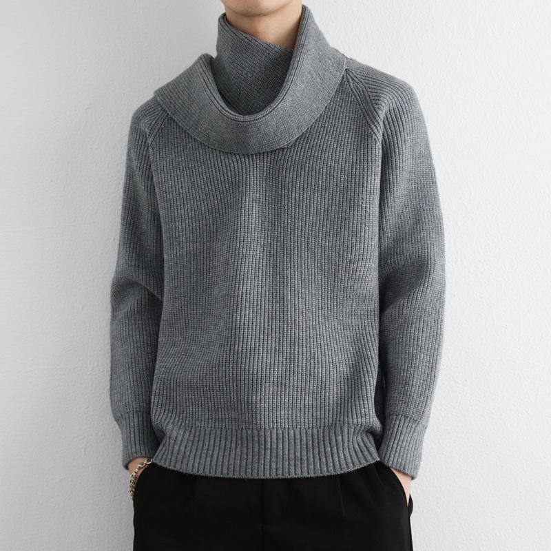 Men s Autumn/Winter Pullover Sweater with Detachable Scarf M сірий колір
Men s Autumn/Winter Pullover Sweater with Detachable Scarf M сірий колір