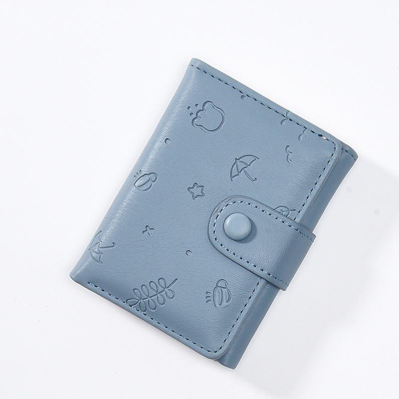 Новый милый кошелек женский короткий с мультяшным принтом однотонный маленький свежий картхолдер многофункциональный трехсложенный кошелек 10.5*8*1.5 синий
Новый милый кошелек женский короткий с мультяшным принтом однотонный маленький свежий картхолдер многофункциональный трехсложенный кошелек 10.5*8*1.5 синий