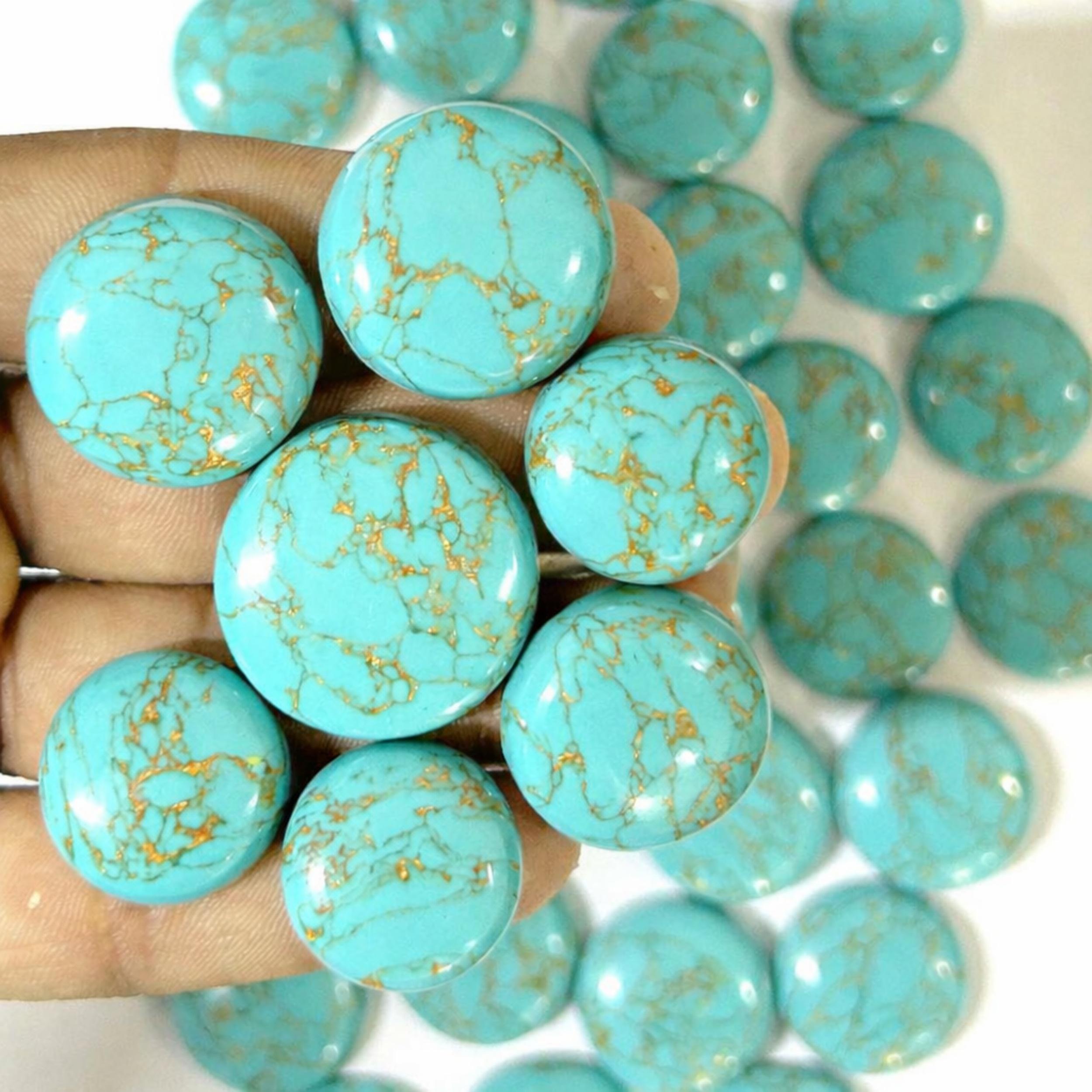 Aqua Green Turquoise Round Cabochon Lot, Handmade Loose Gemstones for Jewelry Making 100 Carats цвет морской волны
Aqua Green Turquoise Round Cabochon Lot, Handmade Loose Gemstones for Jewelry Making 100 Carats цвет морской волны