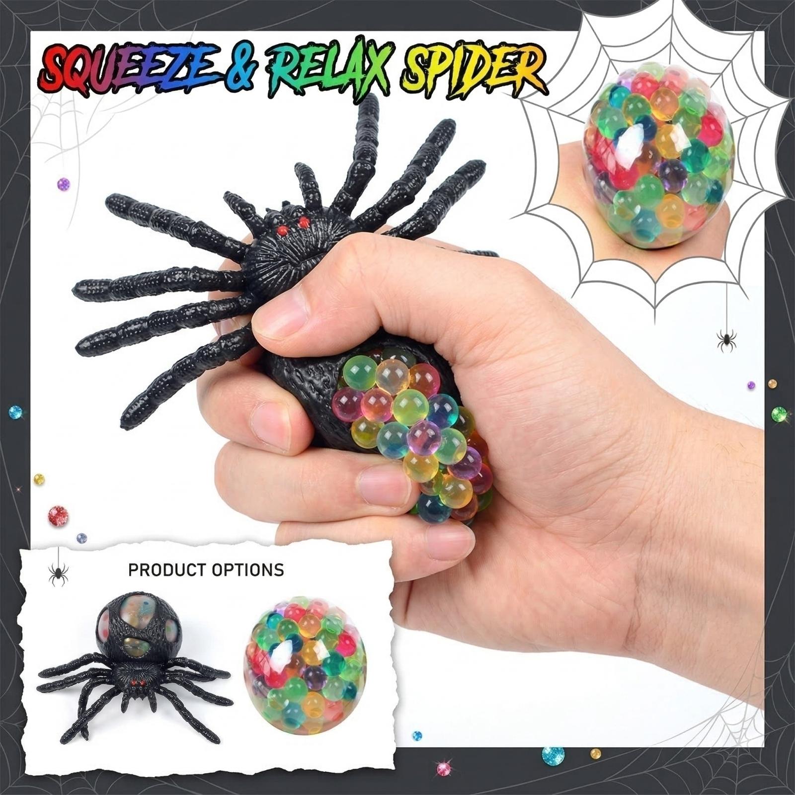Spider Stress Relief Squeeze Toy Slow Rebound Decompression Fidget with Liquid Core for Relaxation and Focus One Size
Spider Stress Relief Squeeze Toy Slow Rebound Decompression Fidget with Liquid Core for Relaxation and Focus One Size