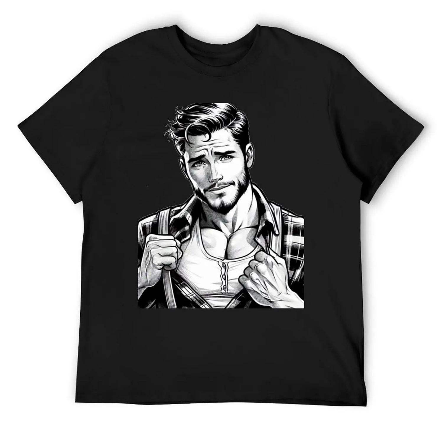 Gay Lumberjack Muscle Hunk Tom of Finland Tribute LGBTQ Gay Pride Color-In Graphic Design T-Shirt XXXXXL
Gay Lumberjack Muscle Hunk Tom of Finland Tribute LGBTQ Gay Pride Color-In Graphic Design T-Shirt XXXXXL