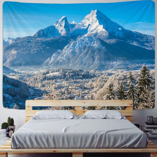 Рождественский лесной гобелен, снежные деревья, лесной пейзаж, морозный зимний парк, зимний дизайн, настенный декор для спальни, гостиной, общежития 95x75cm
Рождественский лесной гобелен, снежные деревья, лесной пейзаж, морозный зимний парк, зимний дизайн, настенный декор для спальни, гостиной, общежития 95x75cm