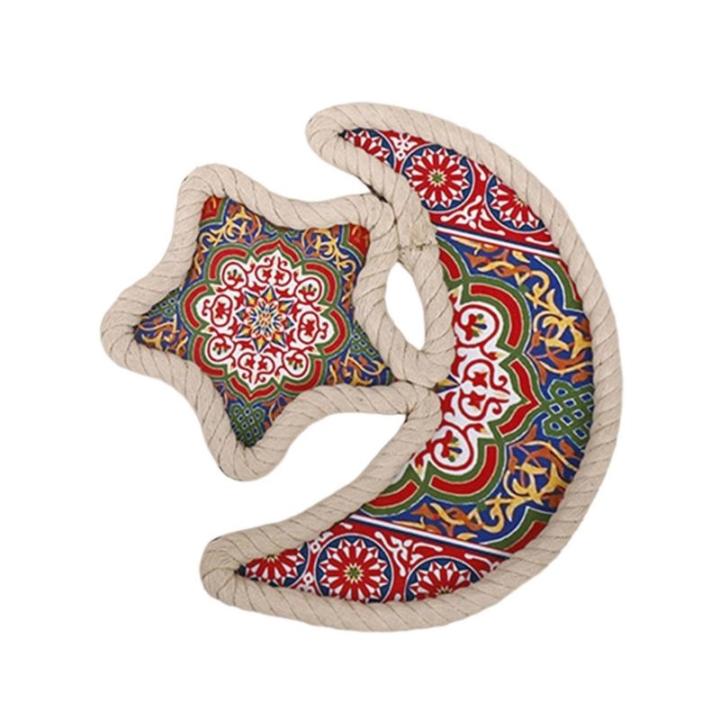 Delicate Ramadans Wood Cotton Rope Woven Trays Eid Mubarak DIY Serving Tray for Breakfast and Dessert Home Party Decors
Delicate Ramadans Wood Cotton Rope Woven Trays Eid Mubarak DIY Serving Tray for Breakfast and Dessert Home Party Decors