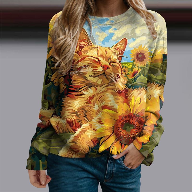 Fashion Art Pattern 3D Printing Women s Casual Printed Cat Cartoon Flower Long Sleeve 6XL
Fashion Art Pattern 3D Printing Women s Casual Printed Cat Cartoon Flower Long Sleeve 6XL