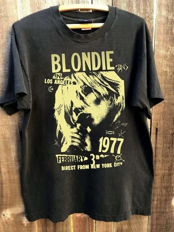 Blondie 90s Basic black Classic T shirt Men Women Unisex tee vtg Unisex T-Shirt XXXL
Blondie 90s Basic black Classic T shirt Men Women Unisex tee vtg Unisex T-Shirt XXXL