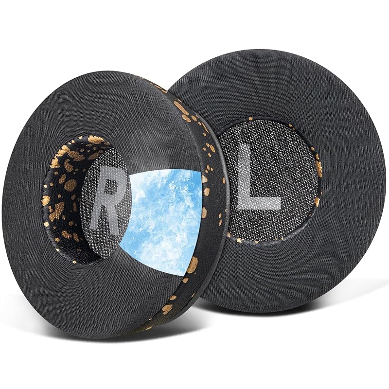 SOULWIT cooling gel pad ear pads Logicool H390/H390R H600/H600R H609 H760 for headset exchange ear cushion ice silk fabric replacement earmuffs make
SOULWIT cooling gel pad ear pads Logicool H390/H390R H600/H600R H609 H760 for headset exchange ear cushion ice silk fabric replacement earmuffs make