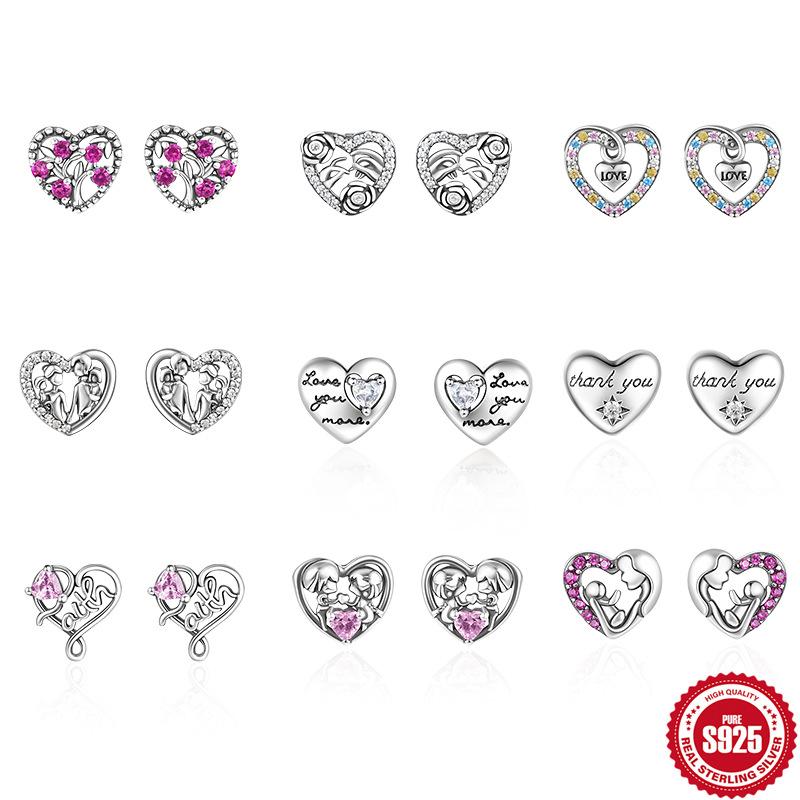 Fashion Vintage S925 Sterling Silver Love Life Tree Family Mom Mother S Day Diamond Stud Earrings Earrings 925 Silver
Fashion Vintage S925 Sterling Silver Love Life Tree Family Mom Mother S Day Diamond Stud Earrings Earrings 925 Silver