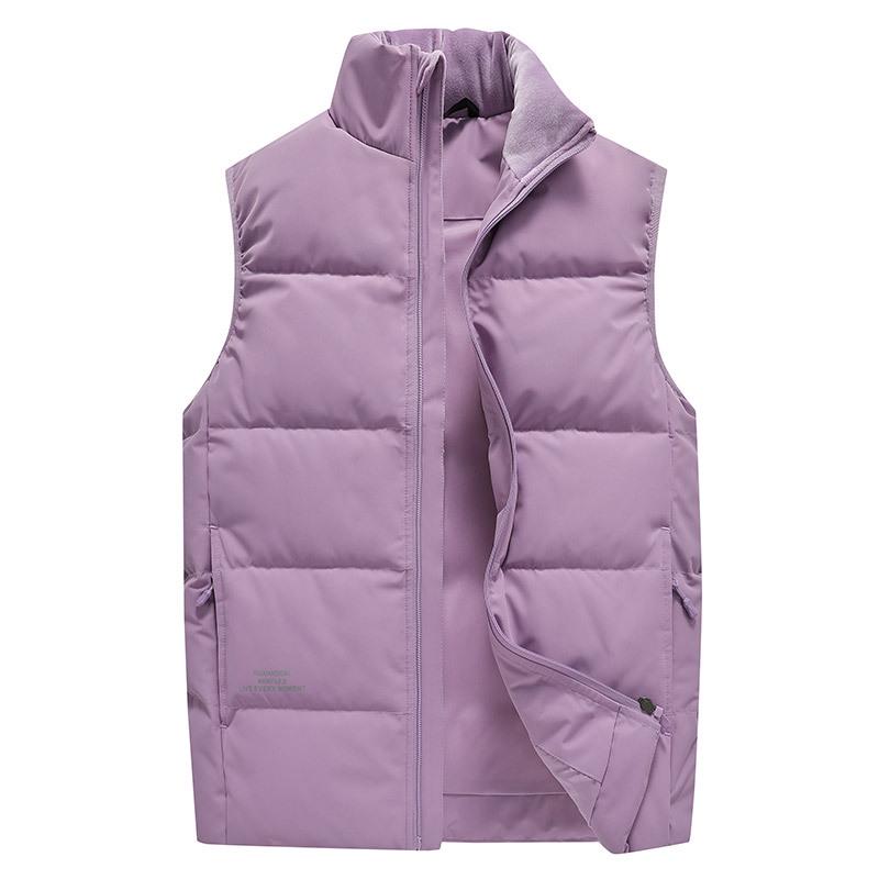 Windproof Korean-Style Unisex Down Vest: Warm, Trendy, Plus Size, Autumn/Winter, Two-way Zipper, for Couples & Teens XXL
Windproof Korean-Style Unisex Down Vest: Warm, Trendy, Plus Size, Autumn/Winter, Two-way Zipper, for Couples & Teens XXL