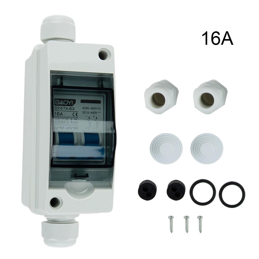 2-полюсний комбінатор постійного струму, перемикач ланцюга захисту IP65 16A
2-полюсний комбінатор постійного струму, перемикач ланцюга захисту IP65 16A