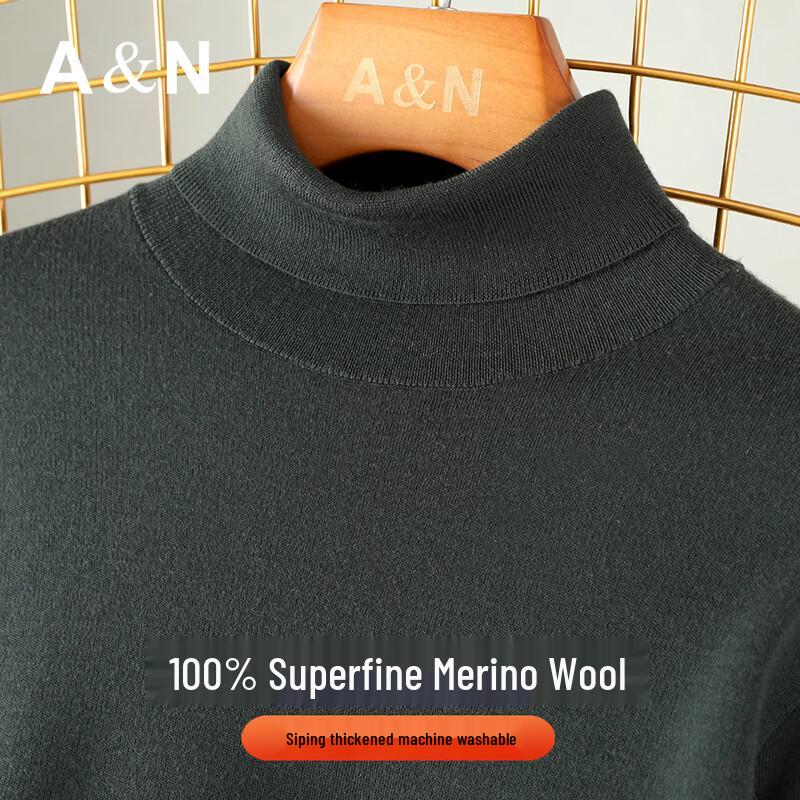 Мужской свитер Антонио из 100% тонкой шерсти, толстый, с высоким воротником L
Мужской свитер Антонио из 100% тонкой шерсти, толстый, с высоким воротником L